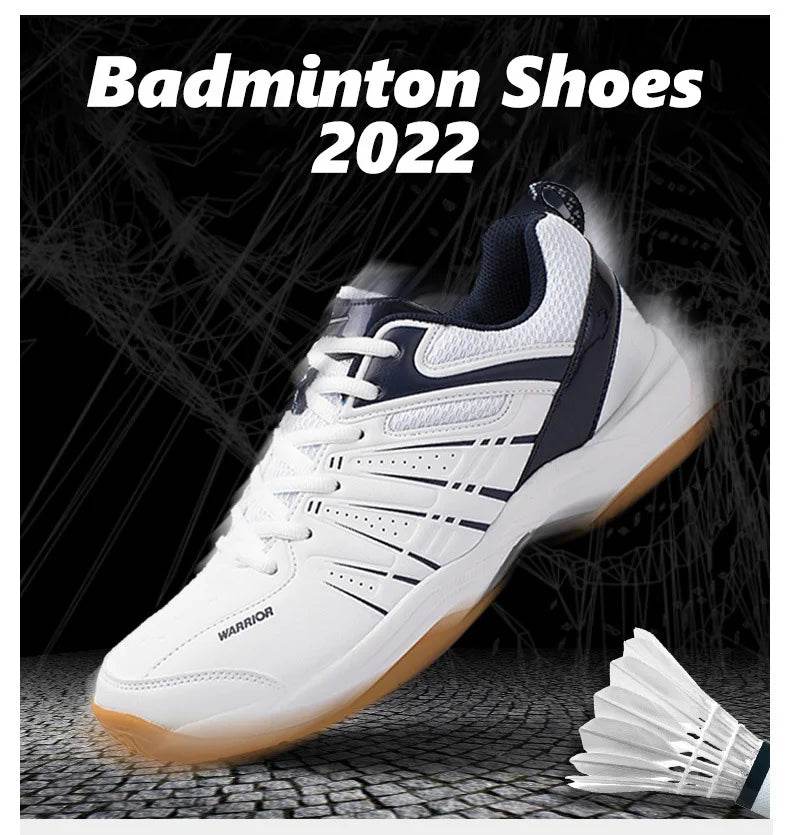 WARRIOR Volleyball Shoes Boy Table Tennis Sneaker Indoor Sport Tennis Shoes Unisex Size 36-45 Anti Slip Badminton Shoes - KICKSTART