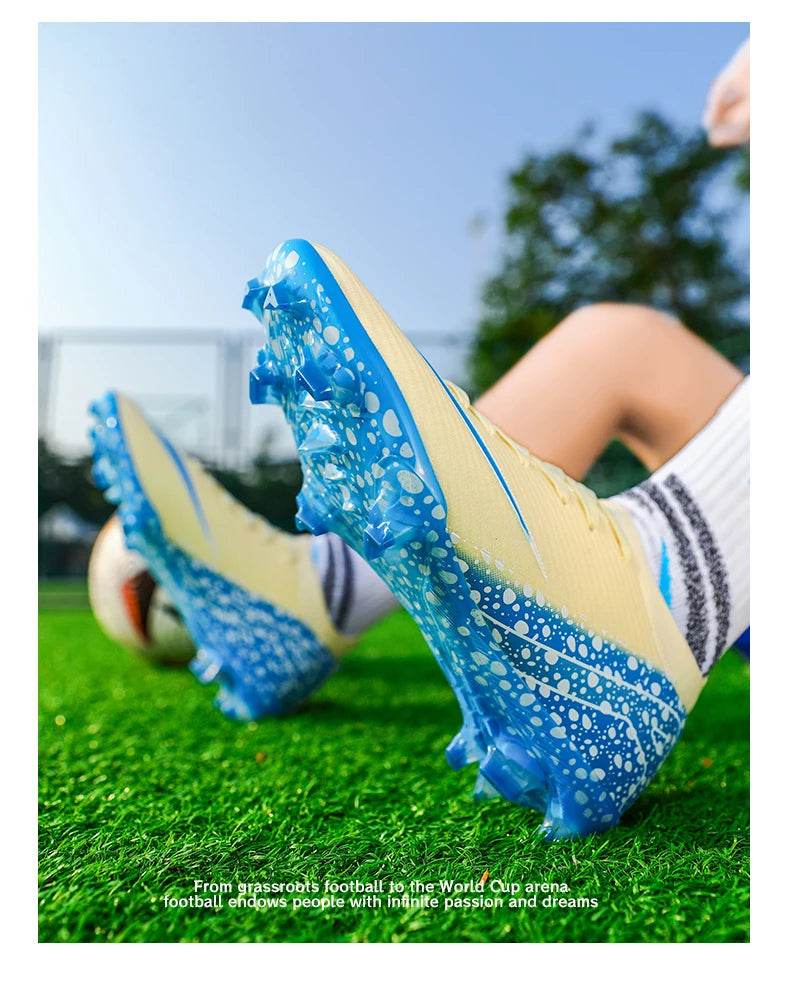 Men Soccer Shoes, Professional Football Boots, Teenages Outdoor Field Cleats, Artificial Grass Training Football Boots, 2025 New - KICKSTART