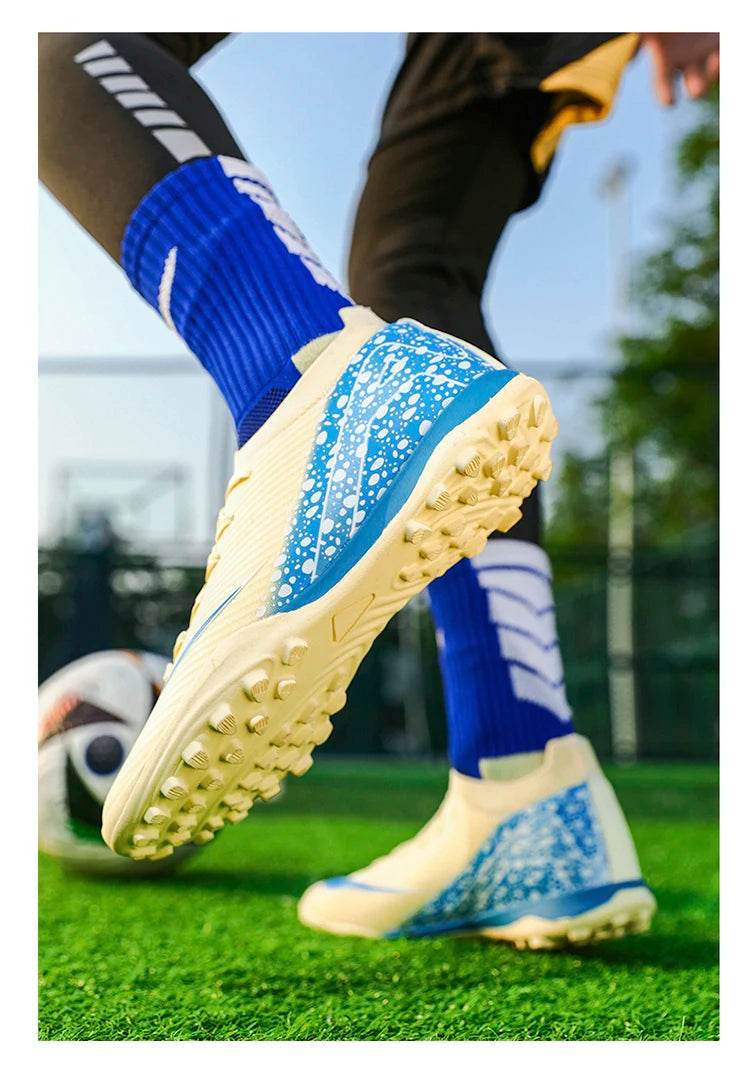 Men Soccer Shoes, Professional Football Boots, Teenages Outdoor Field Cleats, Artificial Grass Training Football Boots, 2025 New - KICKSTART