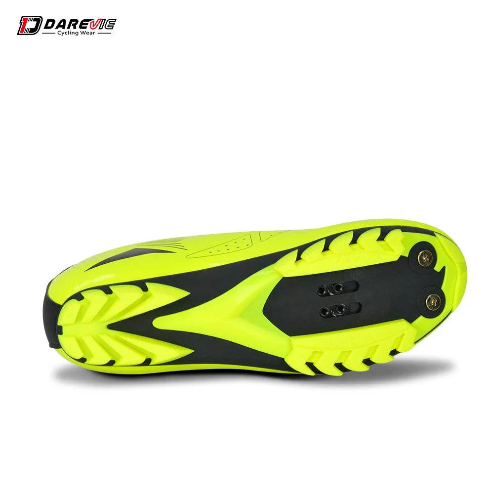 DAREVIE Cycling Shoes MTB Mountain Bike Cycling Shoes Pro Race MTB Self-Locking Bicycle Sneakers Boots SPD Lock Shoes Men Women - KICKSTART