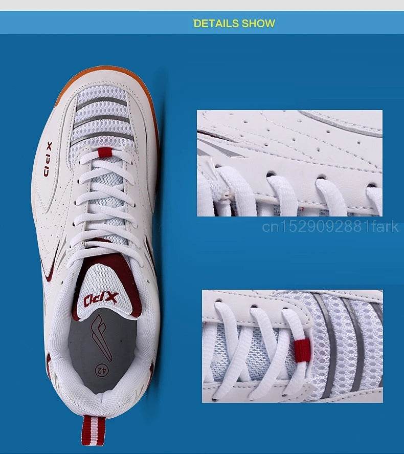 Professional Volleyball Shoes For Men Indoor Sports Sneakers Breathable Cushion Badminton Shoes Mens Anti-Skid Trainers Big Size - KICKSTART