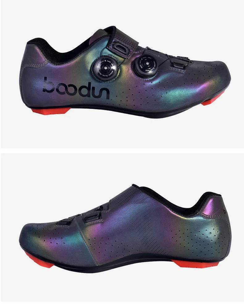 Boodun Cycling Shoes Man MTB Professional Road Bicycle Mountain Bike Racing self-locking shoes sneakers sapatilha ciclismo mtb - KICKSTART