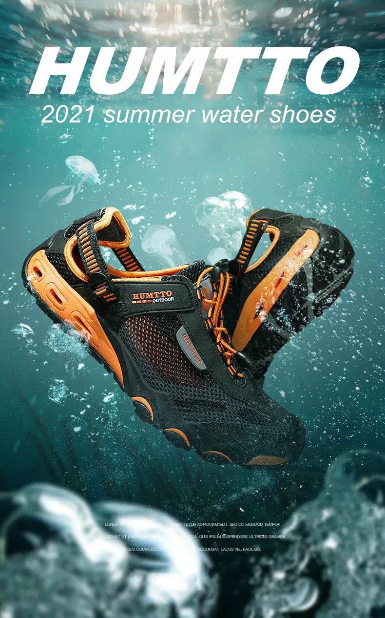 HUMTTO Summer Hiking Shoes for Men Outdoor Trekking Sneakers Women Climbing Sport Walking Mens Female Shoes Water Beach Sandals - KICKSTART