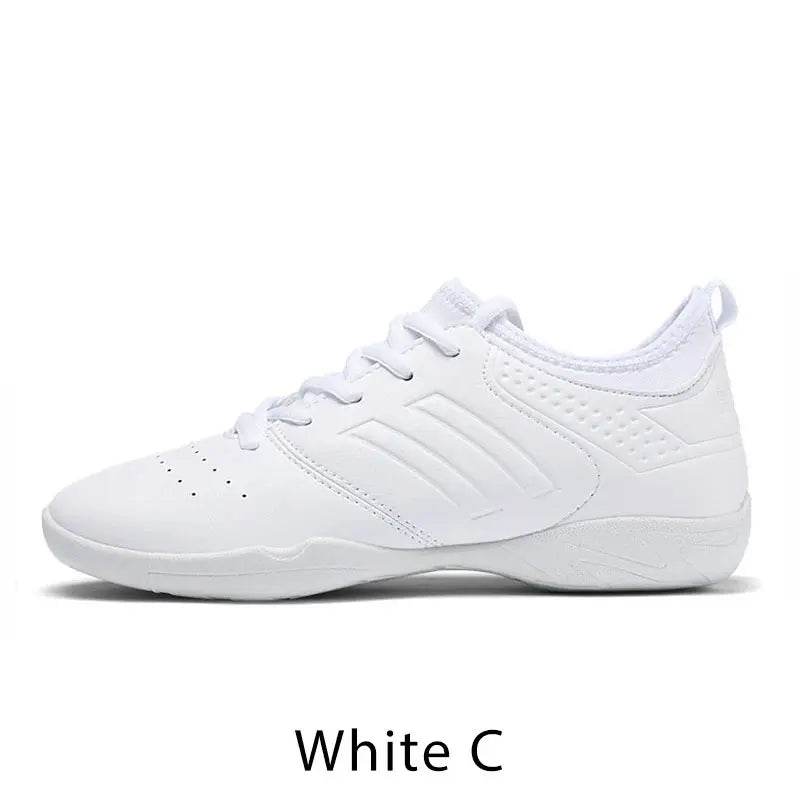 Aerobics Shoes Women Kids Sports Shoe Boys Girls Aerobics Dance Shoes White Competitive Modern/Jazz/Hip-hop Gym Dance Sneakers - KICKSTART