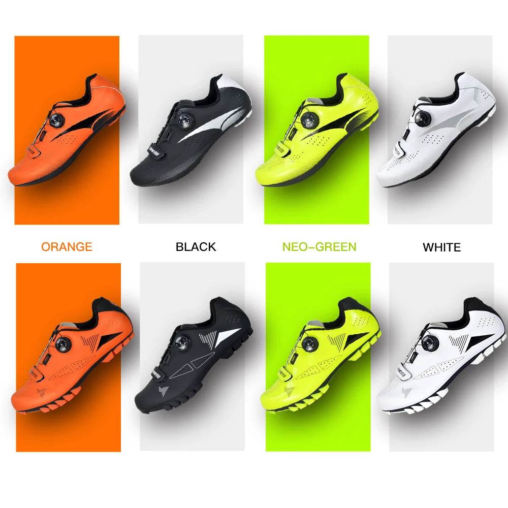 DAREVIE Road Cycling Shoes Light Pro Cycling Shoes Breathable Anti Slip Bicycle Shoes Racing High Quality Bike Shoes LOOK SPD-SL - KICKSTART