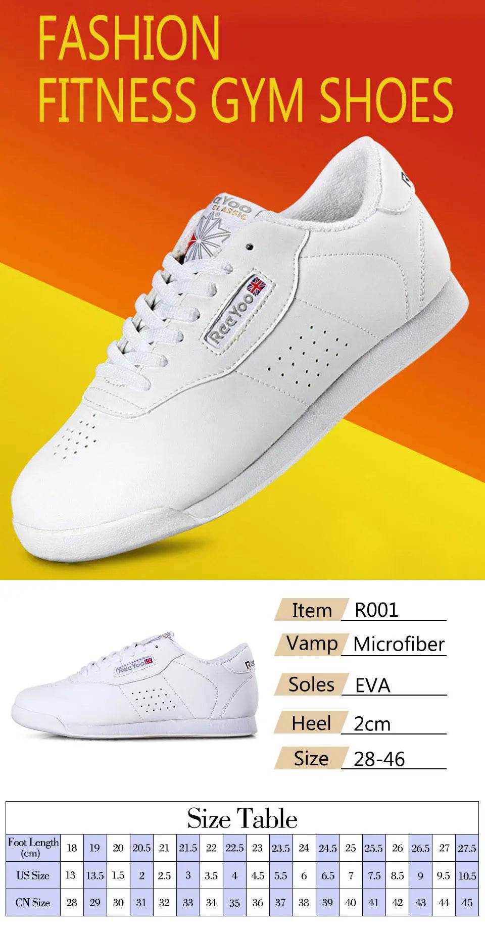 Aerobics Shoes Women Kids Sports Shoe Boys Girls Aerobics Dance Shoes White Competitive Modern/Jazz/Hip-hop Gym Dance Sneakers - KICKSTART