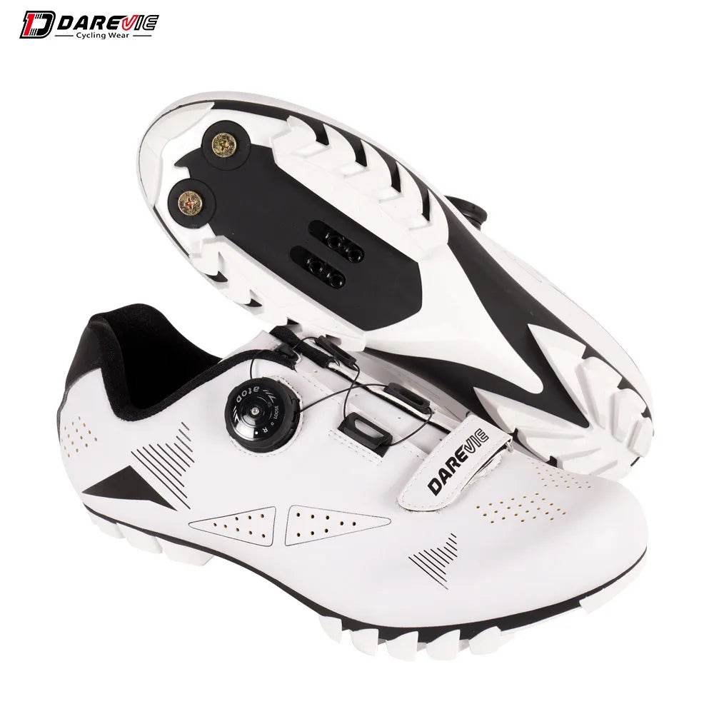 DAREVIE Cycling Shoes MTB Mountain Bike Cycling Shoes Pro Race MTB Self-Locking Bicycle Sneakers Boots SPD Lock Shoes Men Women - KICKSTART