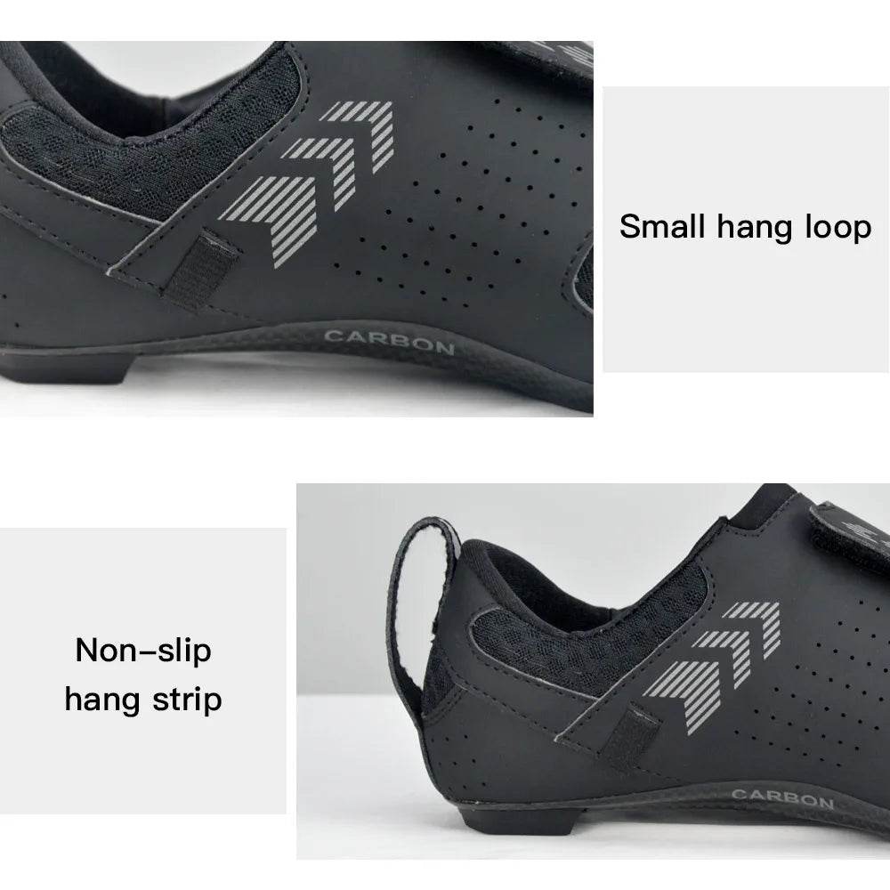 DAREVIE Pro Carbon Cycling Shoes Race Triathlon Shoes 10 Level Hard Carbon Light Road Cycling Shoes Men Women Cycling Sneakers - KICKSTART