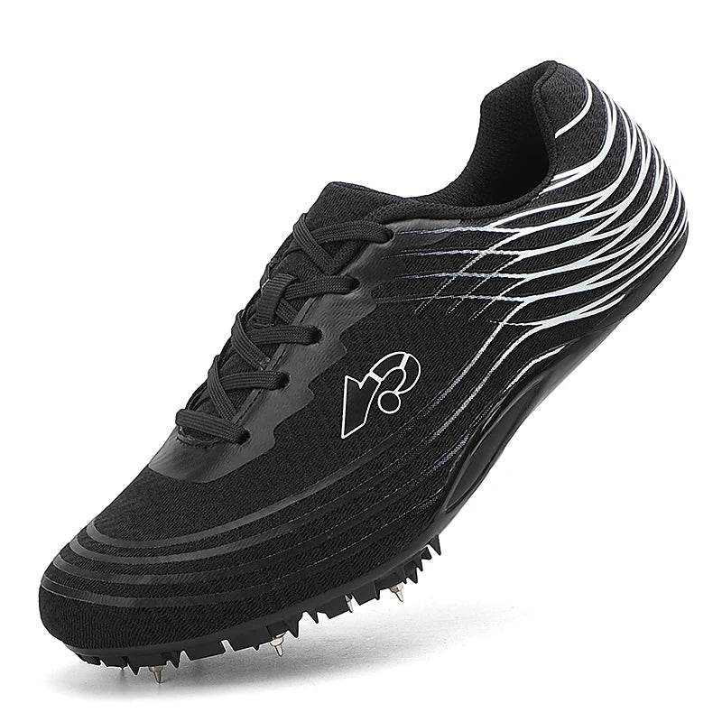 Men Track Field Shoes Women Spikes Sneakers Athlete Running Training Lightweight Racing Match Spike Sport Shoes Plus Size 36-45 - KICKSTART