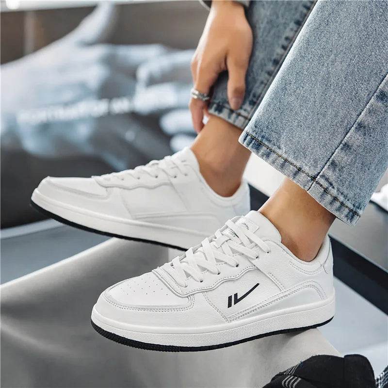 New Classics Skateboarding Shoes Men High Quality Antiskid Damping Walking Sports Shoes Leather Casual Sneakers Male Zapatillas - KICKSTART