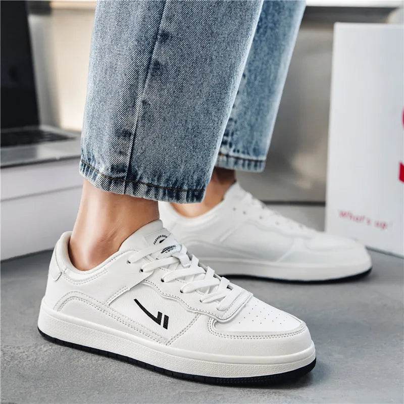 New Classics Skateboarding Shoes Men High Quality Antiskid Damping Walking Sports Shoes Leather Casual Sneakers Male Zapatillas - KICKSTART