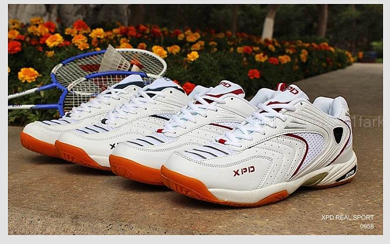 Professional Volleyball Shoes For Men Indoor Sports Sneakers Breathable Cushion Badminton Shoes Mens Anti-Skid Trainers Big Size - KICKSTART