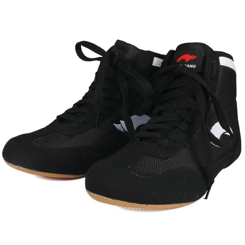 women Men Boxing boots Wrestling Shoes gear Combat Sneakers gym equipment training fighting boots Plus Size 35-46 - KICKSTART