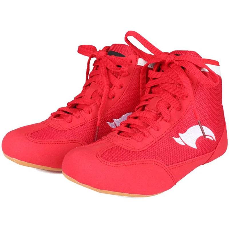 women Men Boxing boots Wrestling Shoes gear Combat Sneakers gym equipment training fighting boots Plus Size 35-46 - KICKSTART