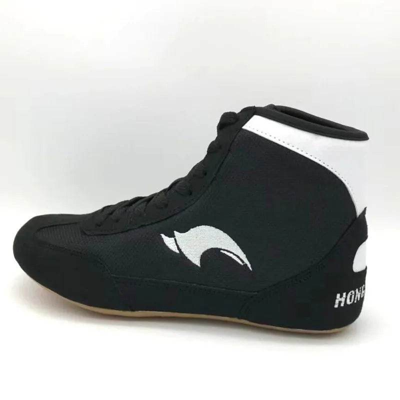 women Men Boxing boots Wrestling Shoes gear Combat Sneakers gym equipment training fighting boots Plus Size 35-46 - KICKSTART