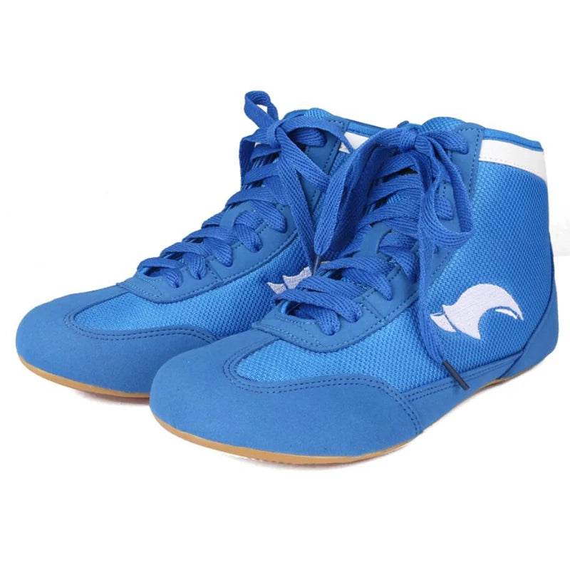 women Men Boxing boots Wrestling Shoes gear Combat Sneakers gym equipment training fighting boots Plus Size 35-46 - KICKSTART