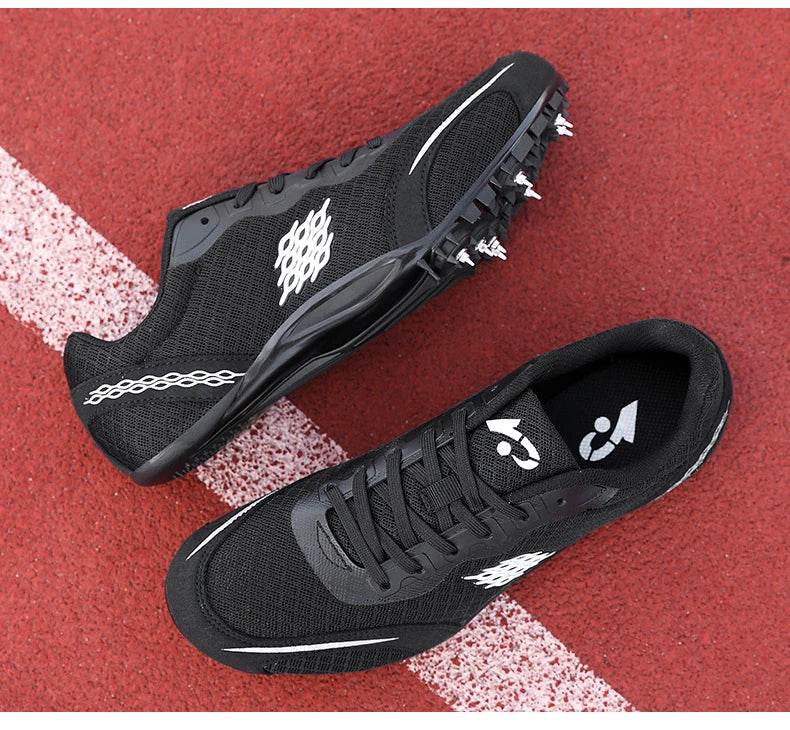 Track Shoes Spikes Men Professional Track and Fields Sneakers Women Sprinter Running Shoes Couples Spikes Sports Shoes Athletics - KICKSTART