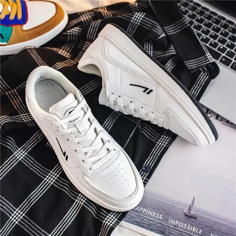 New Classics Skateboarding Shoes Men High Quality Antiskid Damping Walking Sports Shoes Leather Casual Sneakers Male Zapatillas - KICKSTART