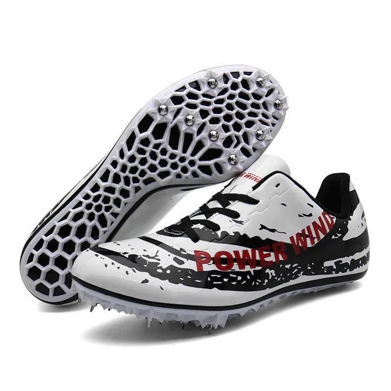 Kids Boys Track and Field Shoes Men Spike Running Shoes Lightweight Soft Comfortable Professional Athletic Training Shoes - KICKSTART