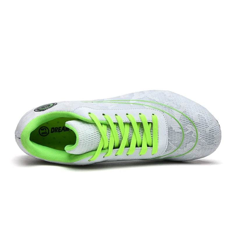 Track and Field Shoes for Men and Women, Spike Running Shoes, Lightweight, Soft, Professional Athletic Shoes, Training Shoes - KICKSTART