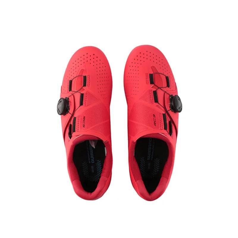 New SHIMANO SH-RC302 RC3 RC300 Glass Fiber Reinforced Nylon Bottom Road Bike Bicycle Self-locking Cycling ShoesLock Shoes - KICKSTART