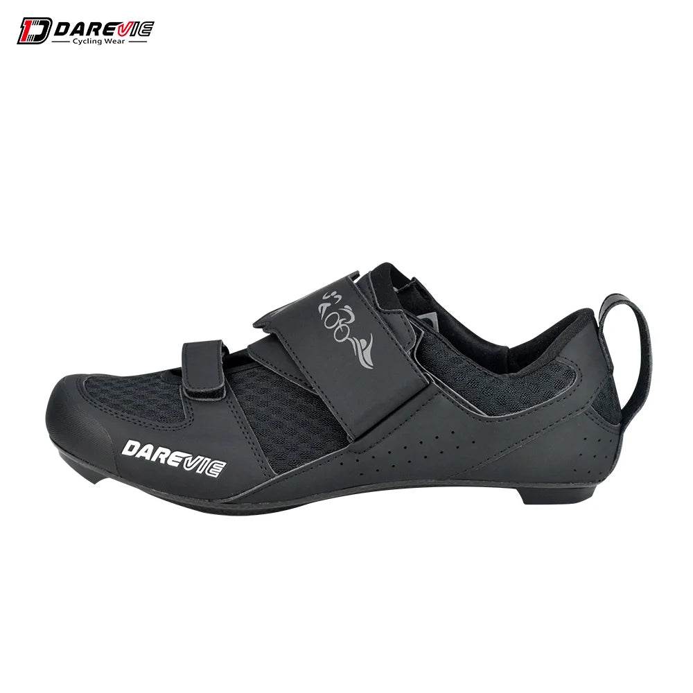 DAREVIE Pro Carbon Cycling Shoes Race Triathlon Shoes 10 Level Hard Carbon Light Road Cycling Shoes Men Women Cycling Sneakers - KICKSTART