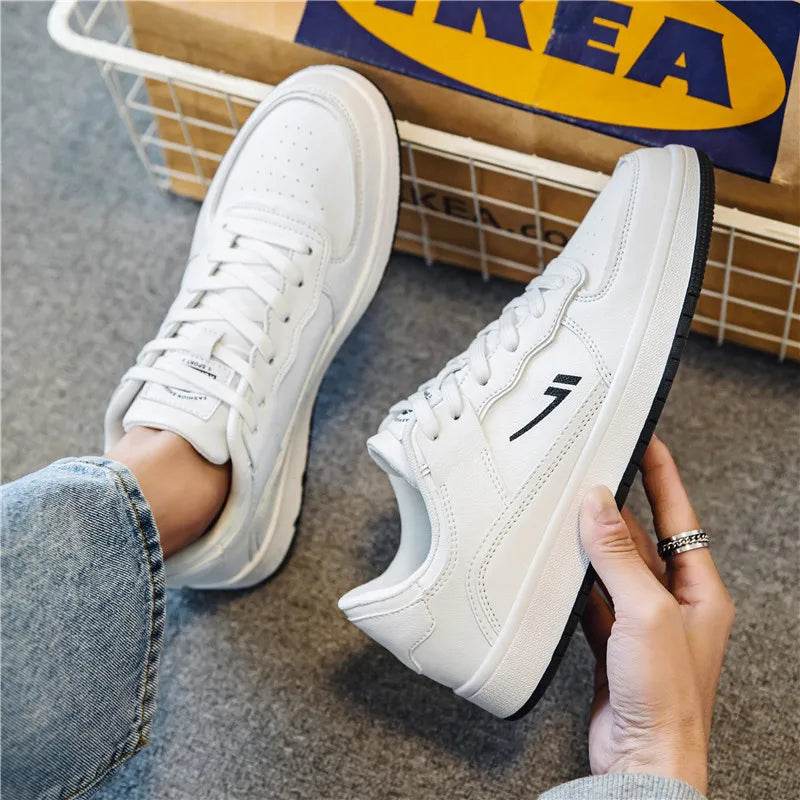 New Classics Skateboarding Shoes Men High Quality Antiskid Damping Walking Sports Shoes Leather Casual Sneakers Male Zapatillas - KICKSTART