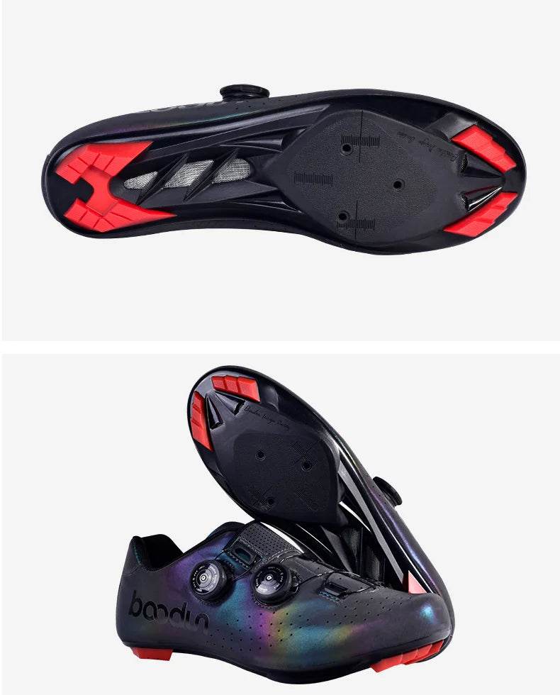 Boodun Cycling Shoes Man MTB Professional Road Bicycle Mountain Bike Racing self-locking shoes sneakers sapatilha ciclismo mtb - KICKSTART