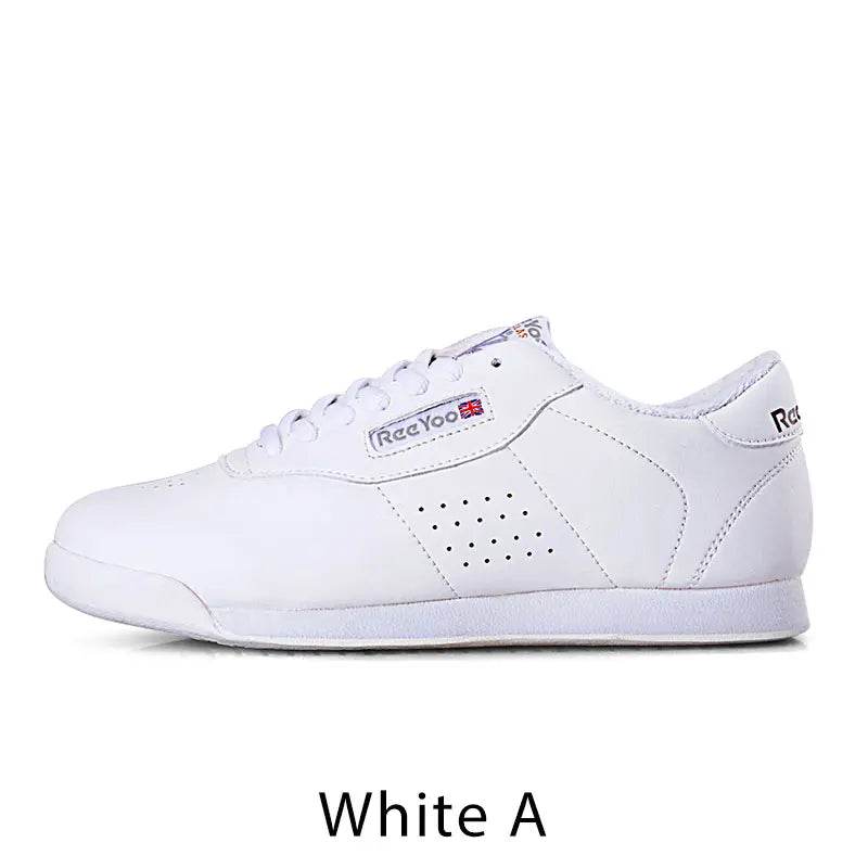 Aerobics Shoes Women Kids Sports Shoe Boys Girls Aerobics Dance Shoes White Competitive Modern/Jazz/Hip-hop Gym Dance Sneakers - KICKSTART