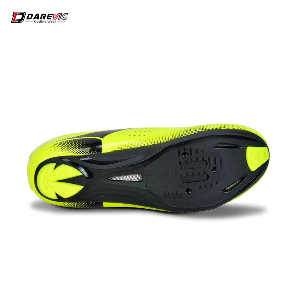 DAREVIE Road Cycling Shoes Light Pro Cycling Shoes Breathable Anti Slip Bicycle Shoes Racing High Quality Bike Shoes LOOK SPD-SL - KICKSTART