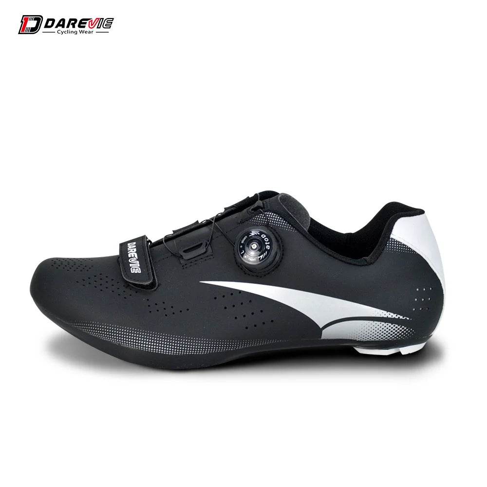 DAREVIE Road Cycling Shoes Light Pro Cycling Shoes Breathable Anti Slip Bicycle Shoes Racing High Quality Bike Shoes LOOK SPD-SL - KICKSTART