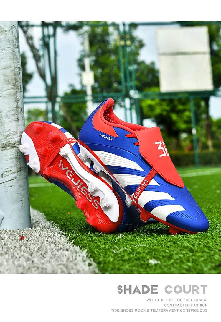 Pink Soccer Shoes For Men Indoor Training Football Boots Men Professional Soccer Cleats Men Futsal Shoe botas de fútbol - KICKSTART