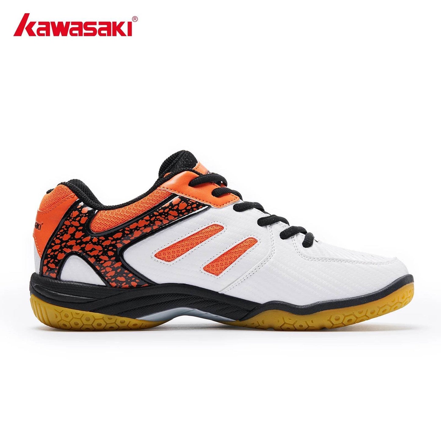 Kawasaki New Badminton Shoes Sneakers Mens Tennis Breathable Anti-Slippery Sport Shoes for Men Women K-065D - KICKSTART