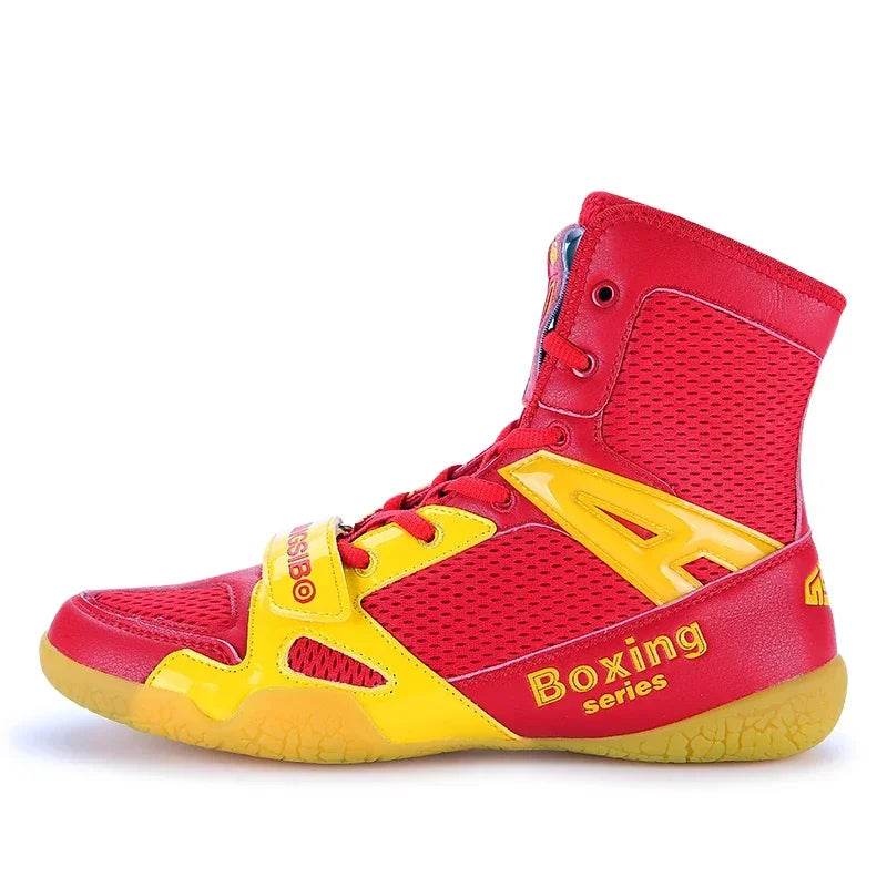 Professional Wrestling Shoes Men Women Boxing Shoes Light Weight Flighting Footwears Anti Slip Wrestling Sneakers - KICKSTART