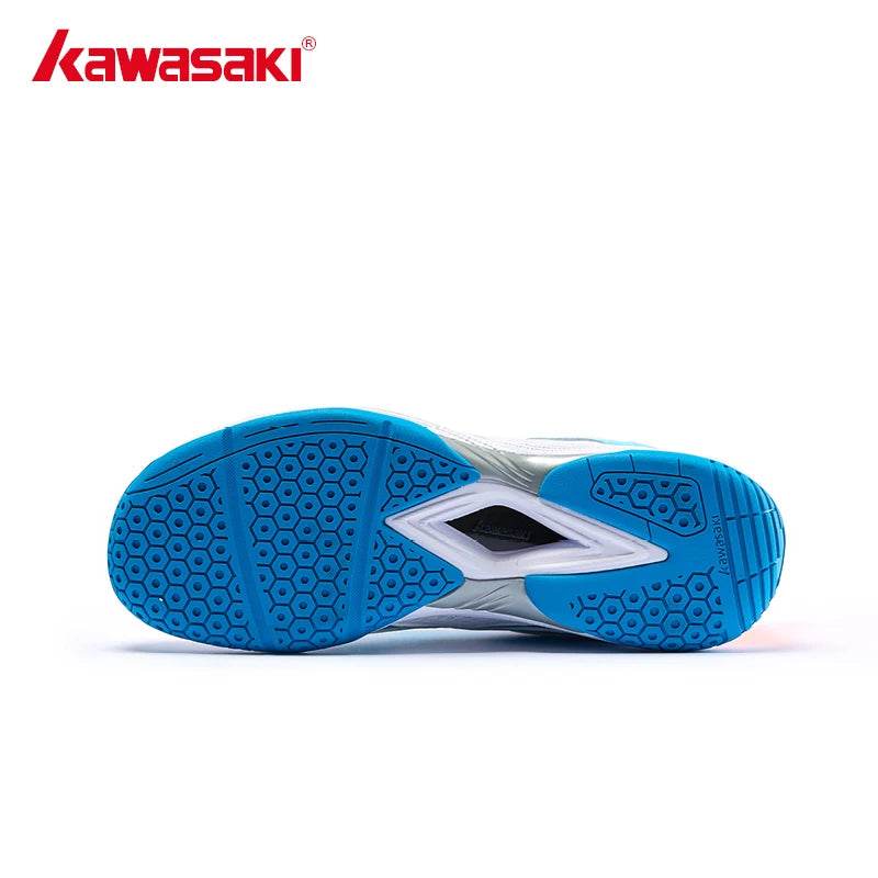 Kawasaki New Badminton Shoes Sneakers Mens Tennis Breathable Anti-Slippery Sport Shoes for Men Women K-065D - KICKSTART