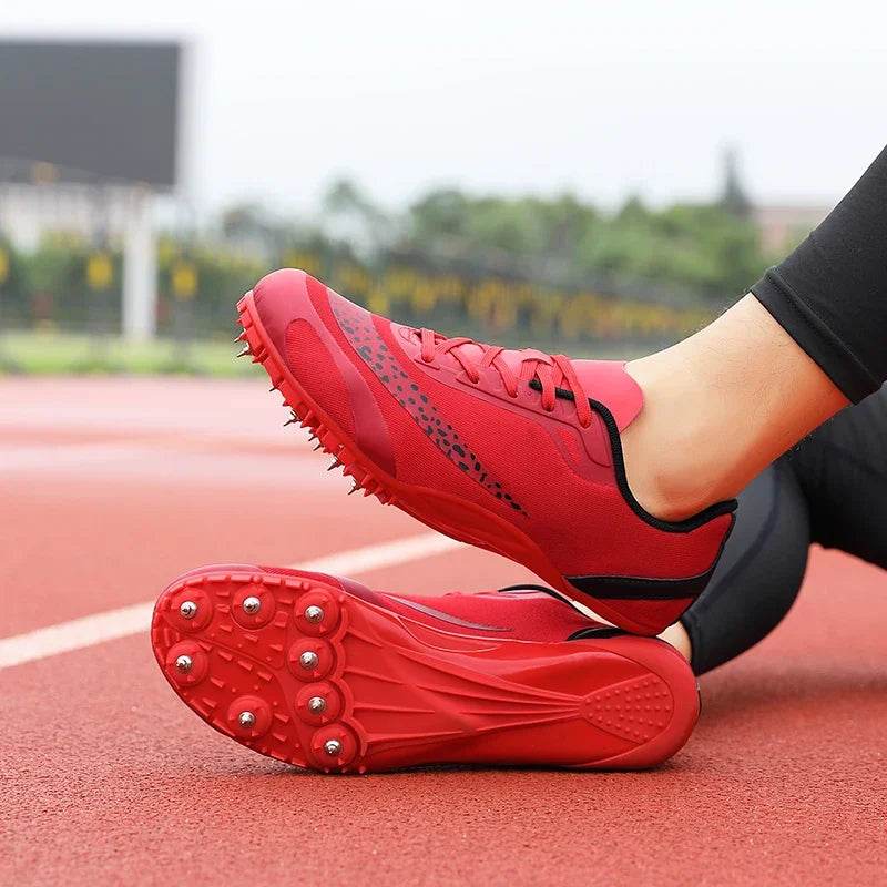 Track and Field Spikes Shoes for Men and Women, Professional Athlete, Running, Tracking, Nail Training, Sneakers - KICKSTART