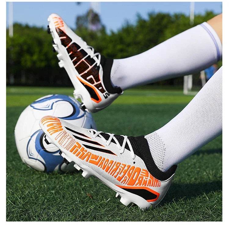 New Men Football Shoes Fast Society Cleats Soccer Shoes Professional Grass Training Football Field Boots Sneaker Match Non Slip - KICKSTART