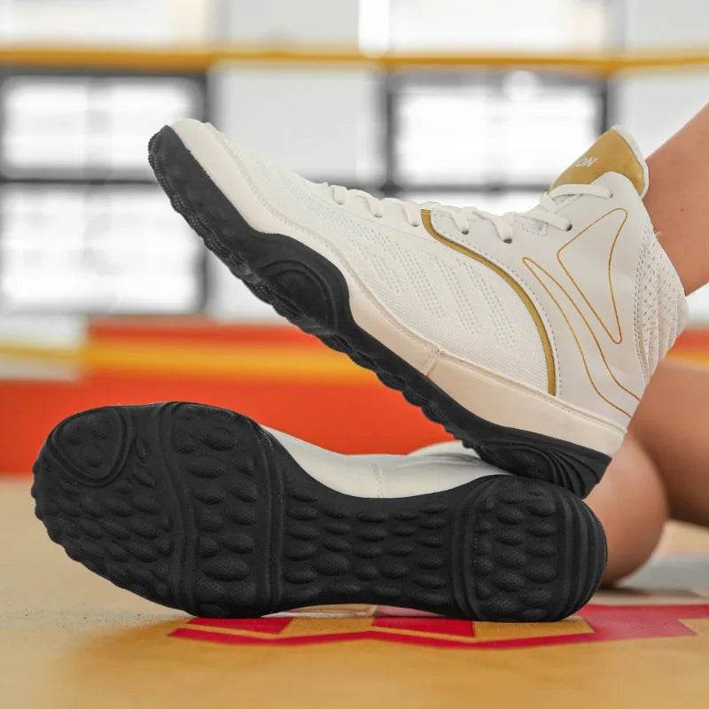 Professional Wrestling Boots Men Women Luxury Brand Boxing Sport Shoes Unisex Top Quality Gym Training Shoe Big Boy - KICKSTART