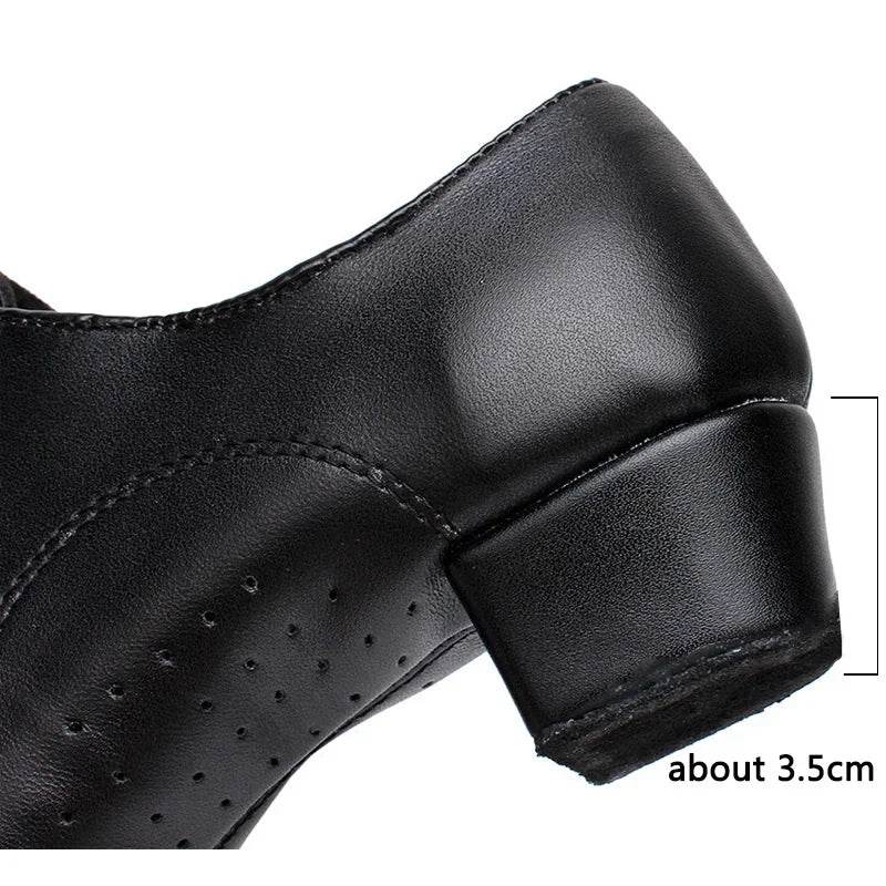 Hot Selling Men's Soft Leather Ballroom Dance Shoes Children's Latin Dance Shoes Boys Adult Teacher Shoes Jazz Dance Shoes - KICKSTART