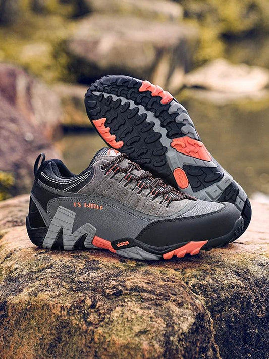 Outdoor Lover Trekking Shoes Men Waterproof Hiking Shoes Mountain Boots Genuine Leather Woodland Hunting Tactical Shoes - KICKSTART