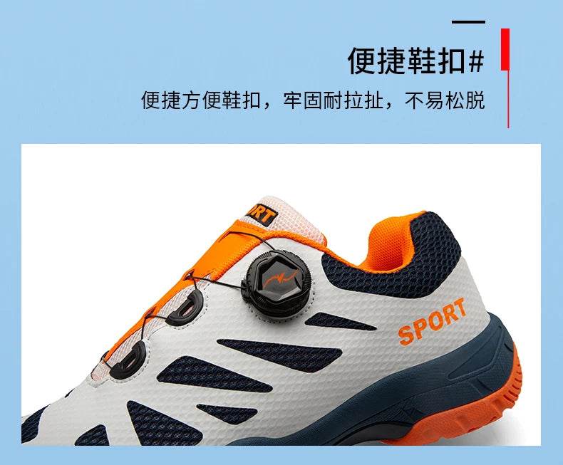 Badminton Sports Shoes Breathable Badminton Sneakers Comfortable Training Sneakers Non Slip Volleyball Footwears - KICKSTART