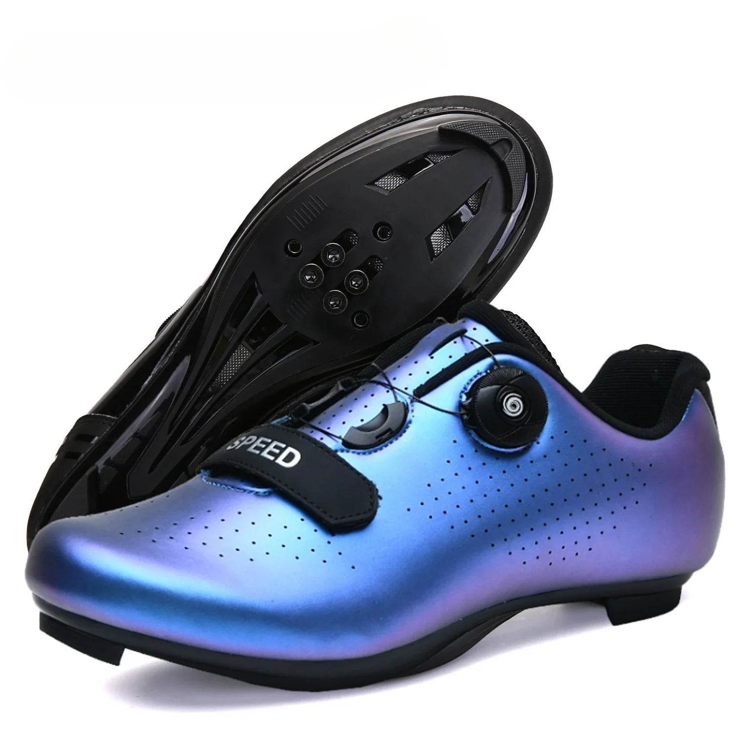 Professional Cycling Shoes Men MTB Self-Locking Outdoor Bicycle Sneakers Racing Road Bike SPD Cleat Shoes Ultralight Sport Shoes - KICKSTART