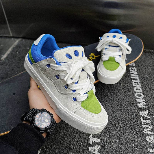 Hot Sale Fashion Unisex Skateboard Shoes Streetwear Canvas Shoes Men Breathable Designer Trainers Women Stylish Casual Sneakers - KICKSTART