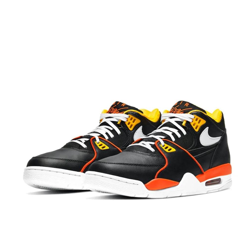 Nike New Air Flight 89 Low Lightweight Cushioning Basketball Shoes Man sneakers autumn Casual and comfortable sneakers black - KICKSTART