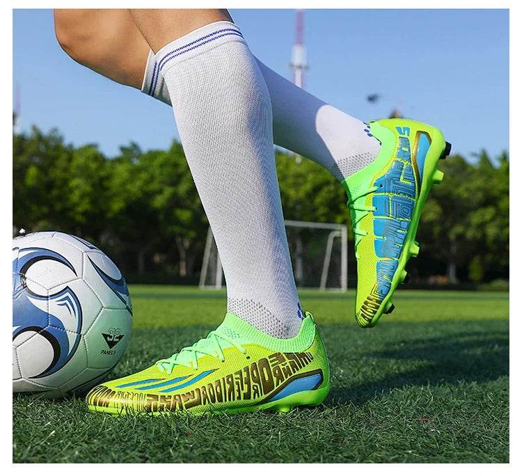 New Men Football Shoes Fast Society Cleats Soccer Shoes Professional Grass Training Football Field Boots Sneaker Match Non Slip - KICKSTART