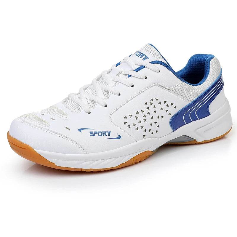 Unisex Men Women Badminton Squash Sports Shoes Ultra-light Rubber Sole Volleyball Tennis Training Sneakers - KICKSTART