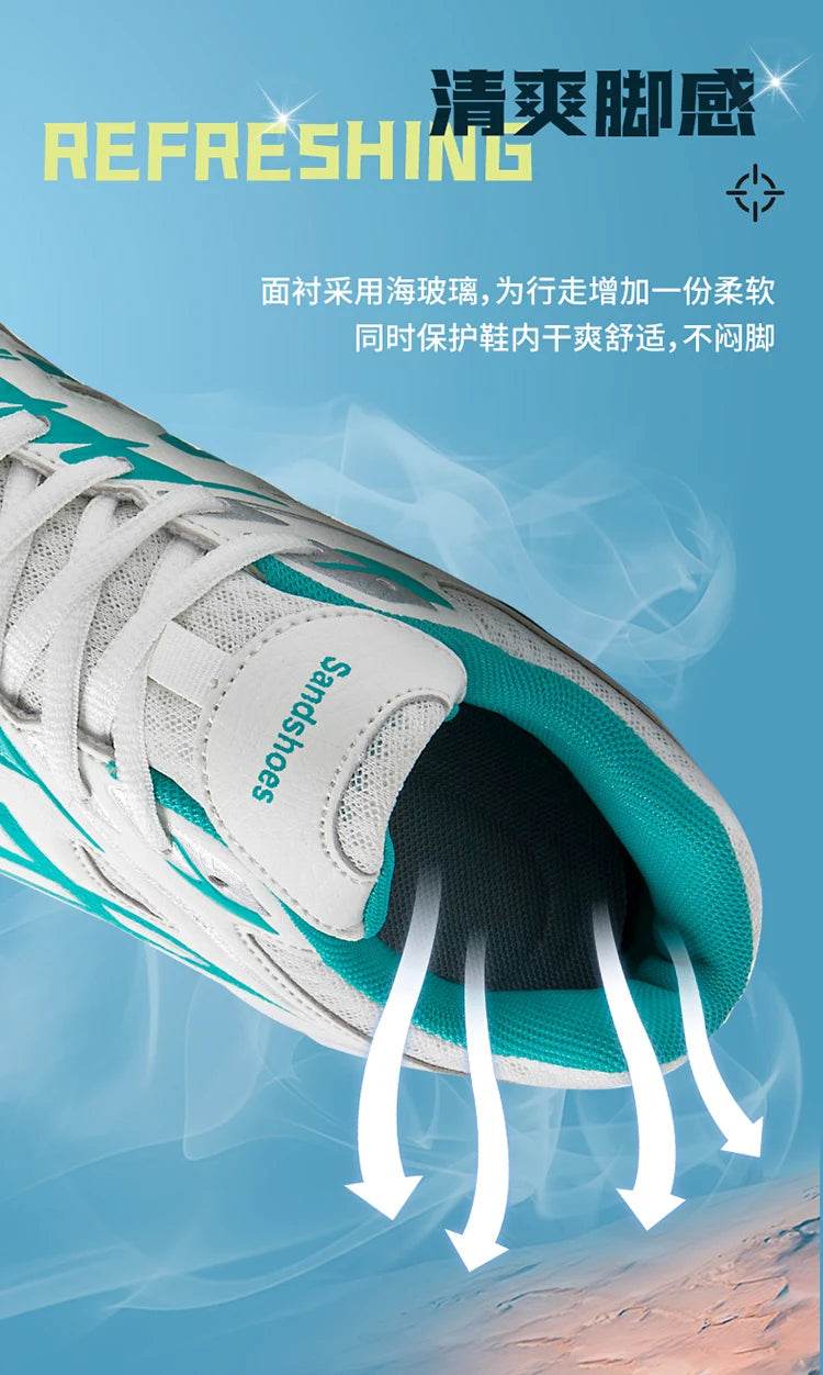 New Professional Volleyball Shoes Men Women Big Size 36-44 Light Weight Badminton Sneakers Anti Slip Volleyball Sneakers Shoe - KICKSTART