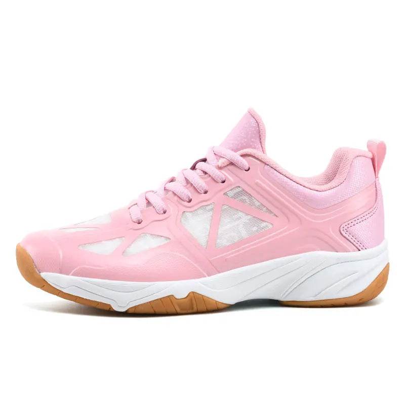 Unisex Men Women Badminton Squash Indoor Sports Shoes Ultra-light Rubber Sole Volleyball Table Tennis Training Sneakers - KICKSTART