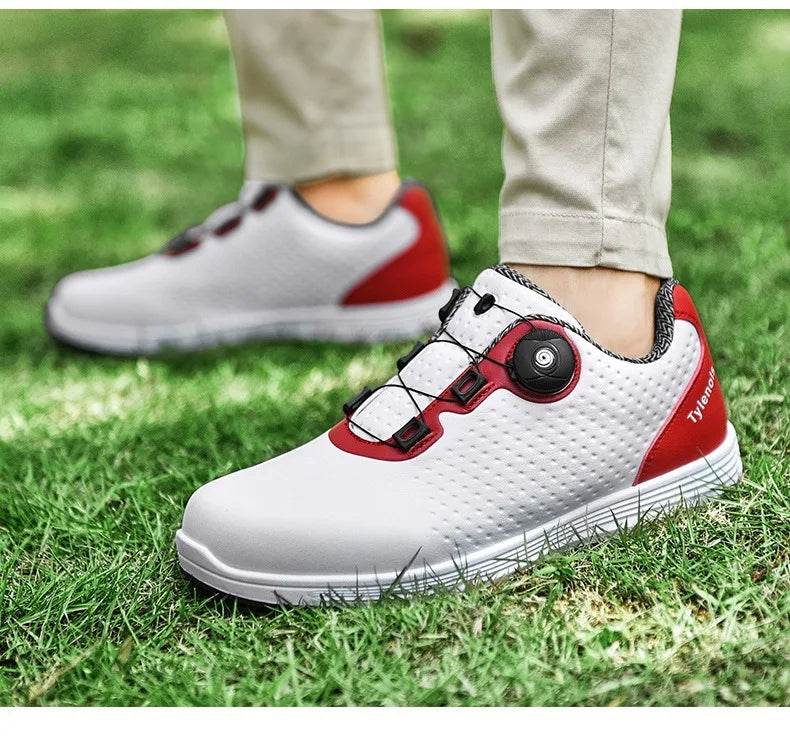 Singelila Men's Golf Shoes Brand No Cleats Comfortable Outdoor Training Walking Sneakers Men's Golf Coach Shoes 37-46 - KICKSTART