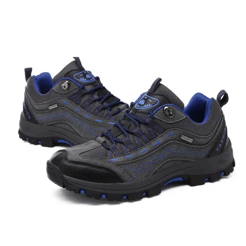 Women Men Hiking Shoes Outdoor Trekking Sports Climbing Camping Boots Non-slip Waterproof Walking Jogging Trainers Sneakers - KICKSTART